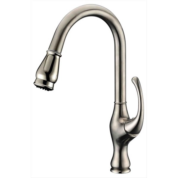 Bakebetter SingleLever Brushed Nickel PullOut Kitchen Faucet BA1539606